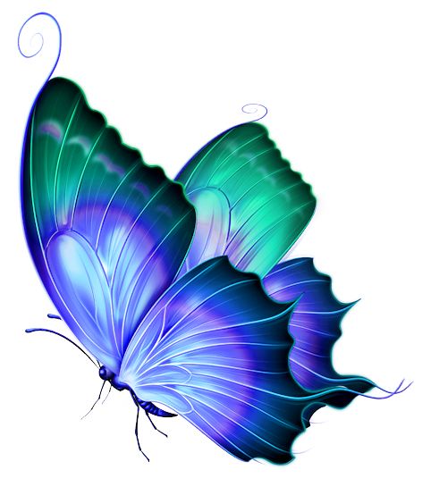 Transparent Blue and Green De - Png Clipart