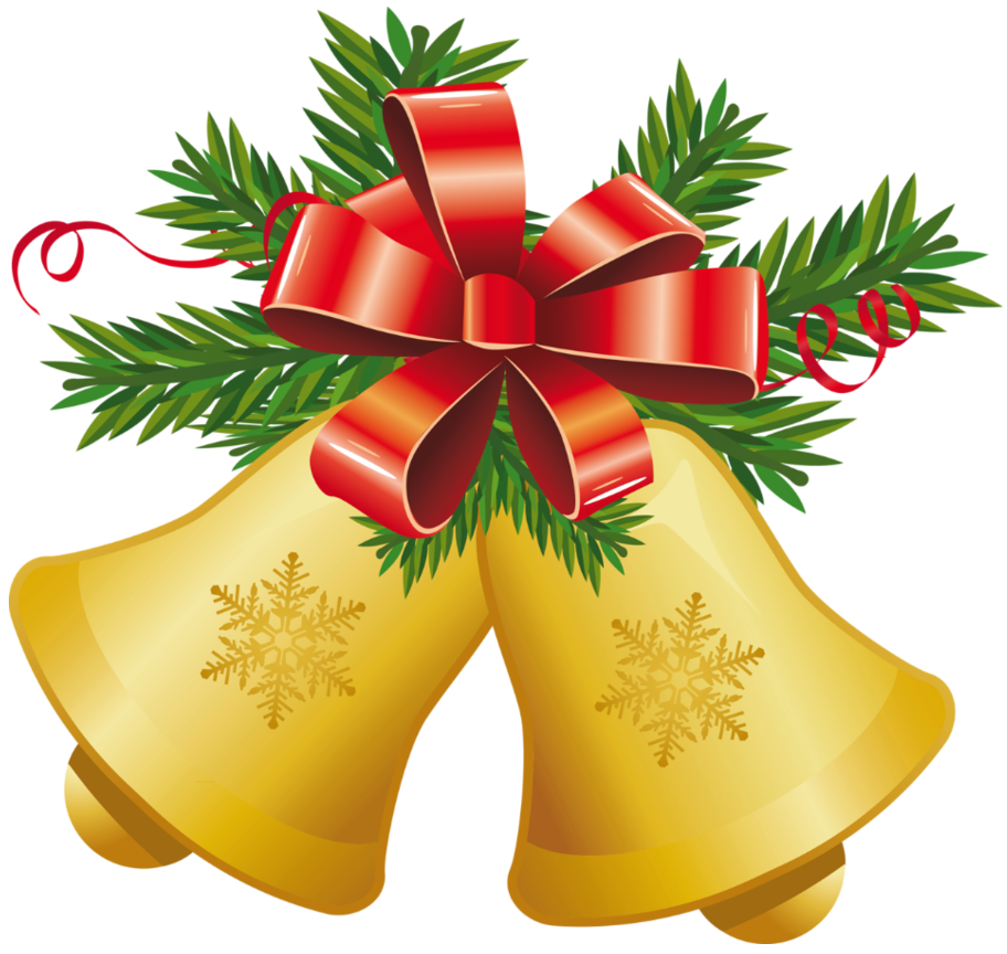 Transparent Christmas Yellow  - Christmas Bell Clipart