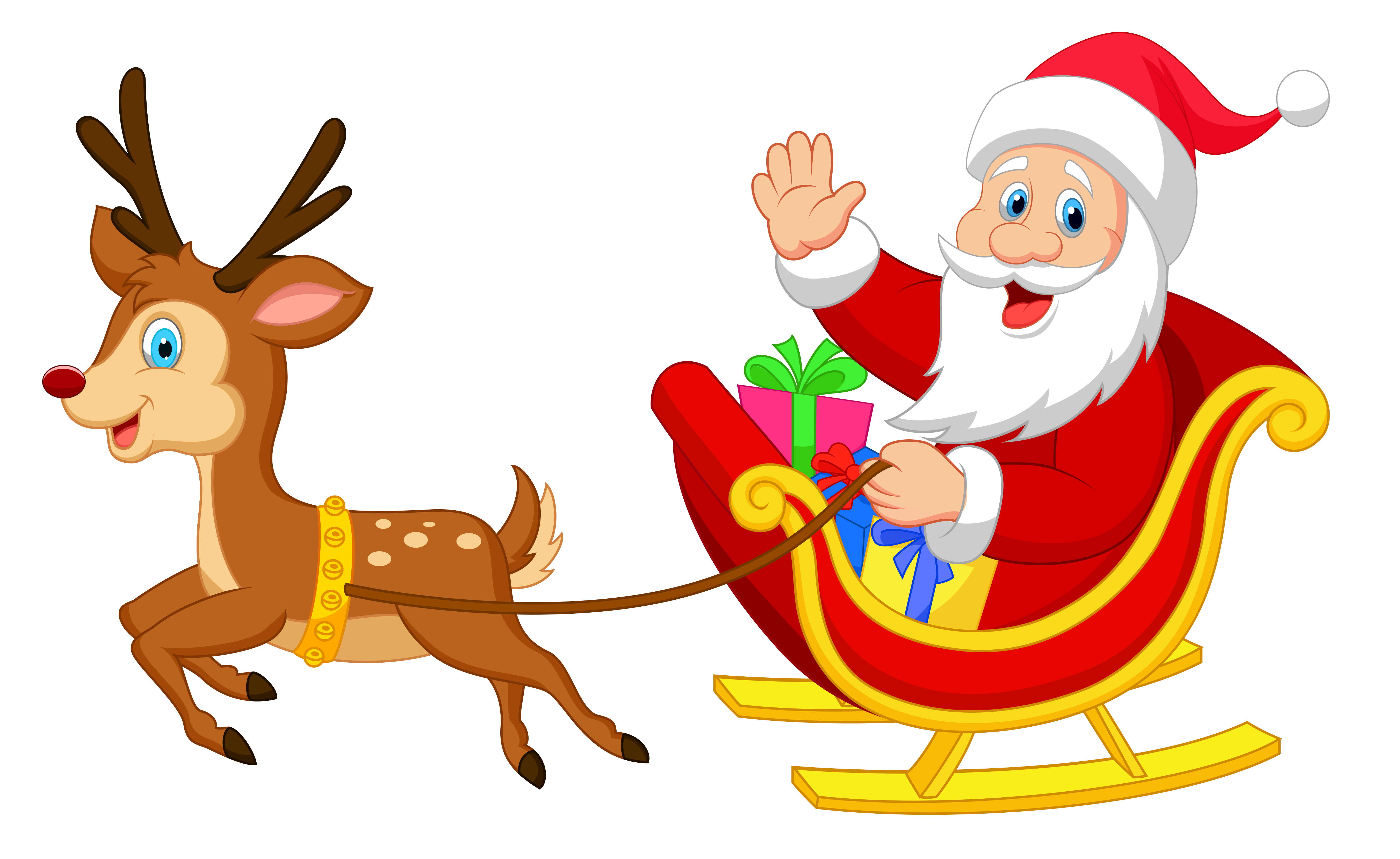 Rudolph Reindeer Clipart #1
