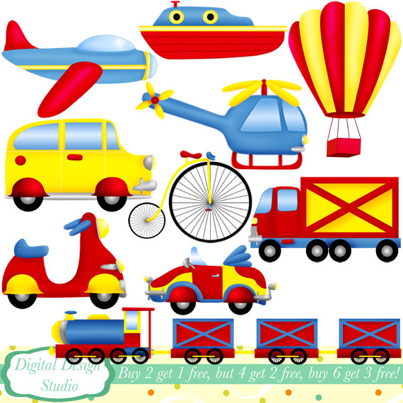 Transportation Clipart | Free - Transportation Clipart