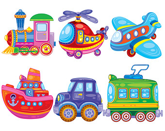 Transportation Clipart and Ve