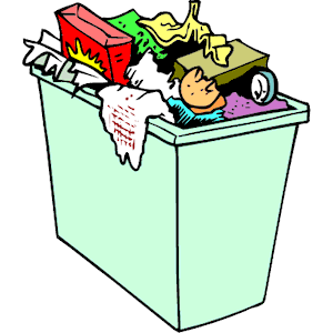 Trash Can Clipart Cliparts Of Trash Can Free Download Wmf Eps Emf
