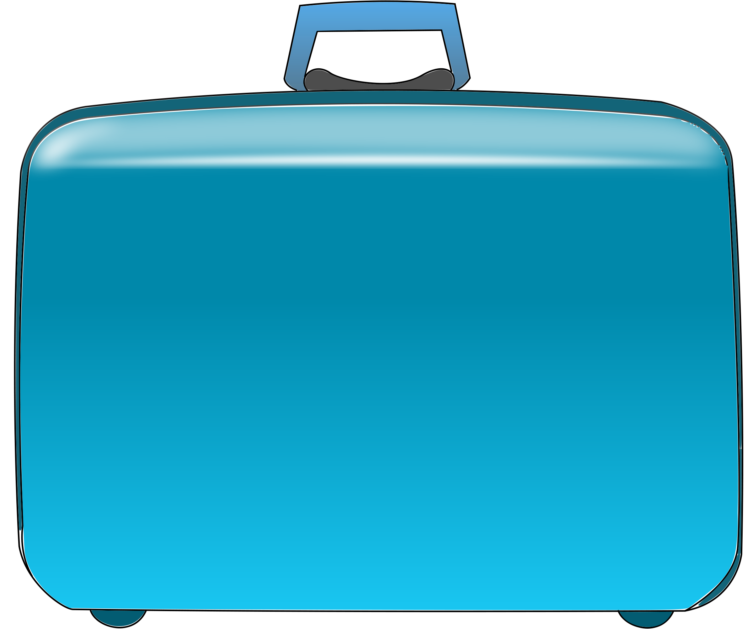 travel suitcase clip art - Luggage Clipart