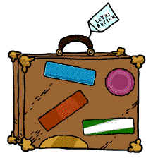 travel suitcase clip art - Suitcase Clip Art