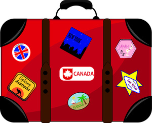 Luggage Clipart Image