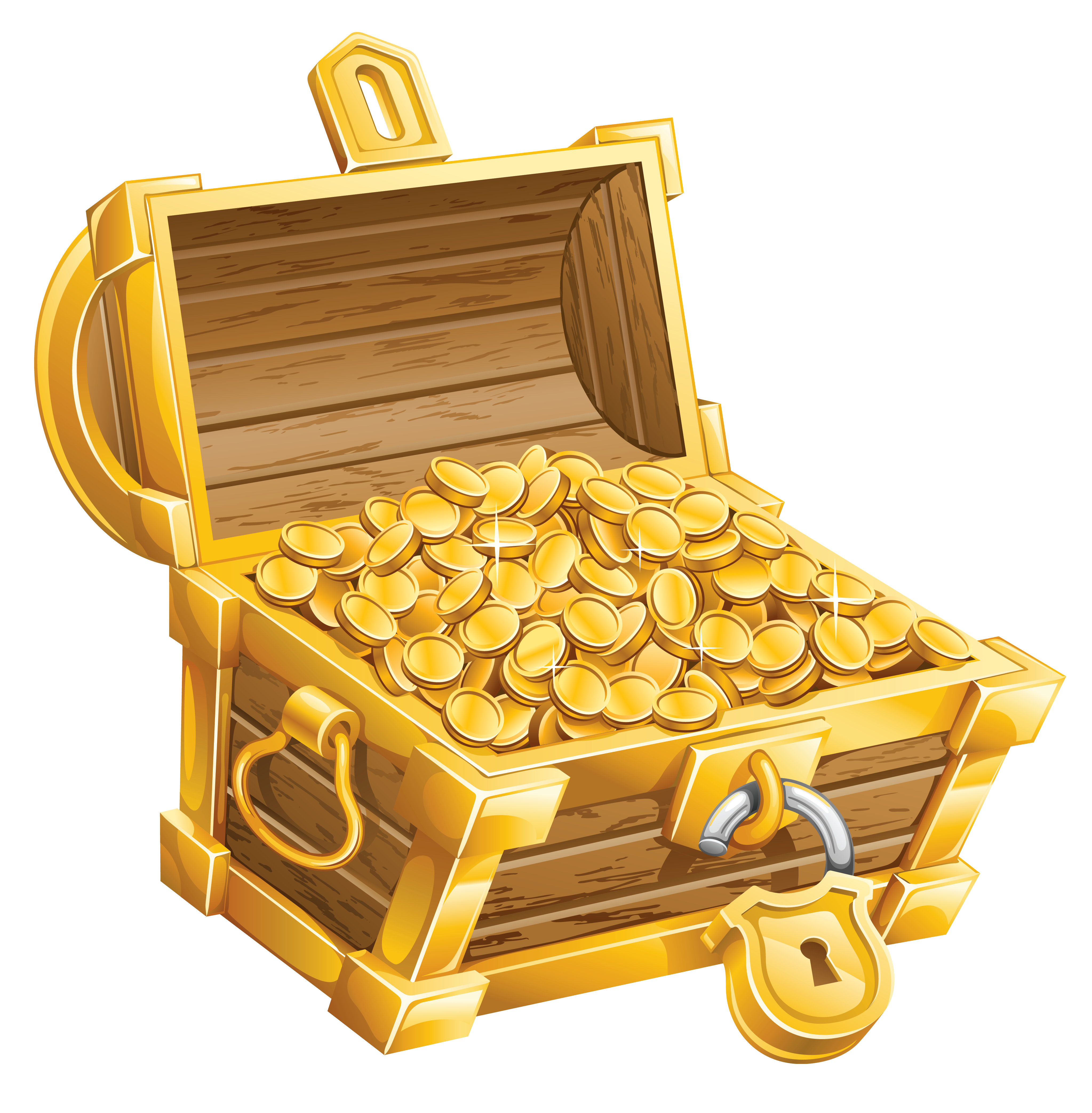 Treasure Chest Clip Art - Treasure Box Clip Art