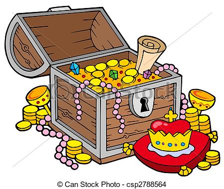 Big treasure chest - csp2788564