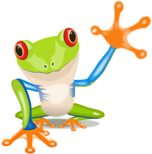 tree frog clipart