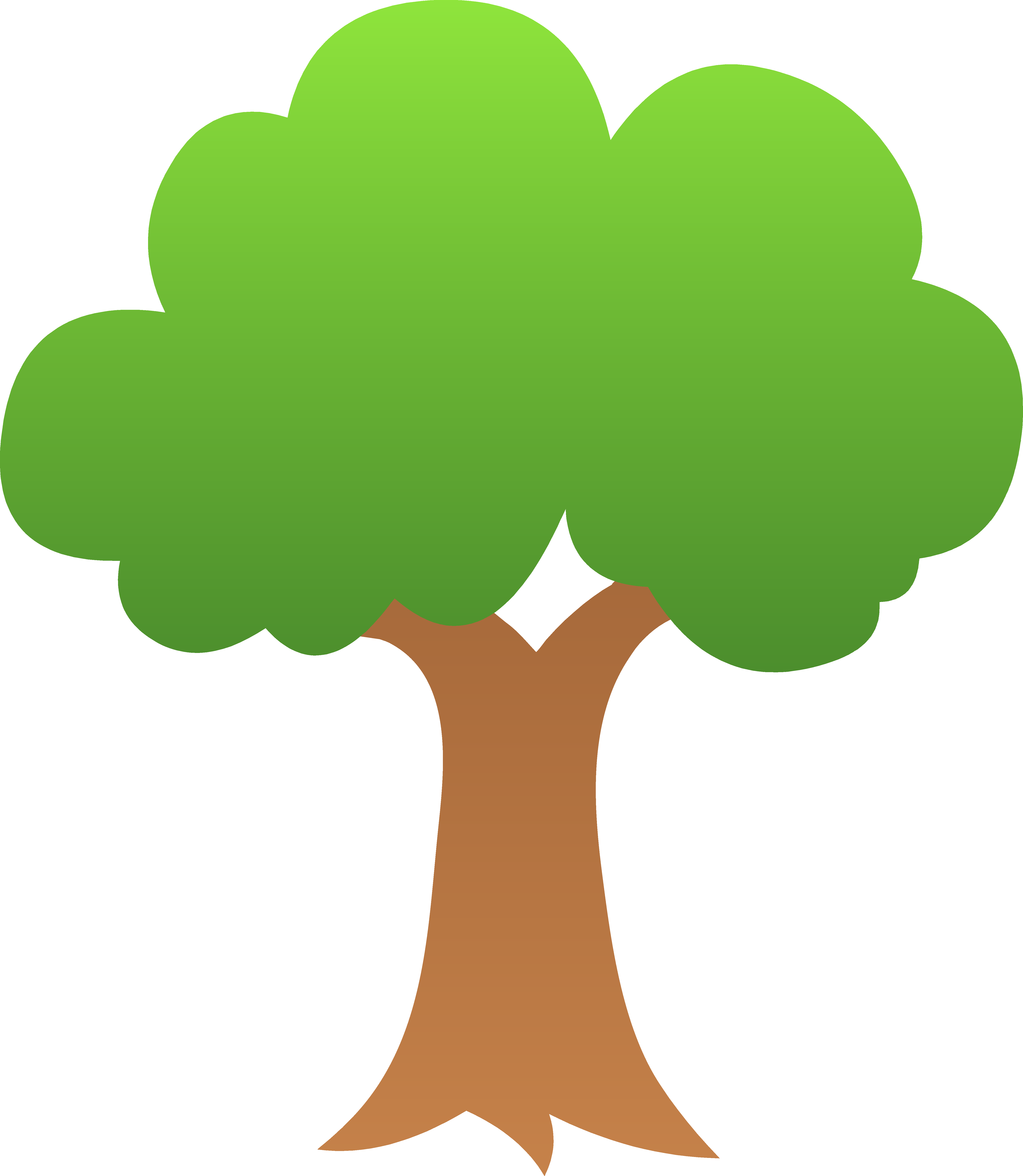 tree clipart - Clipart Of Trees
