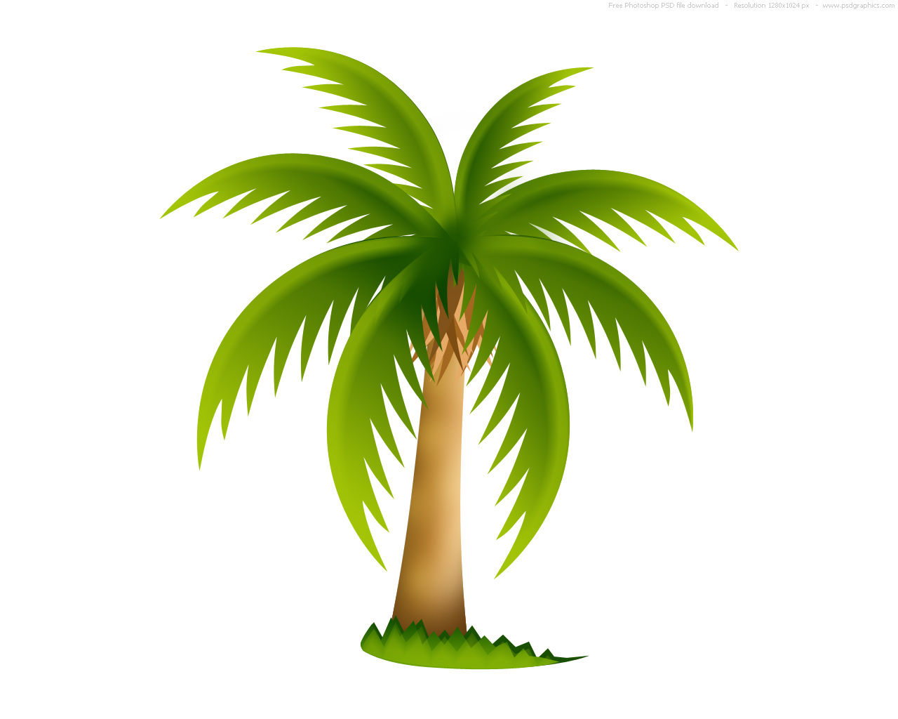 Tree Clipart | Palm Tree image - vector clip art online, royalty free u0026amp; public