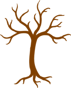 Tree Trunk And Branches Clip Art At Clker Com Vector Clip Art Online