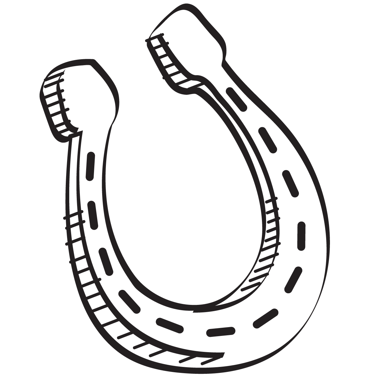 Trends For Double Horseshoe C - Horseshoe Clip Art