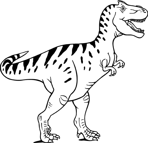 Free Angry T-Rex Clip Art