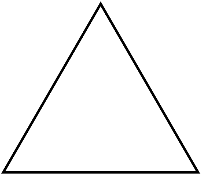 Free Triangle Clipart #1 - Triangle Clipart