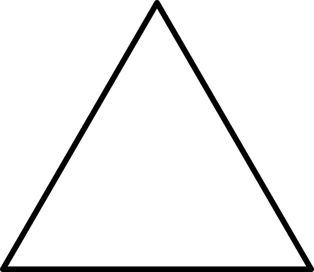 Triangle Clip Art 1