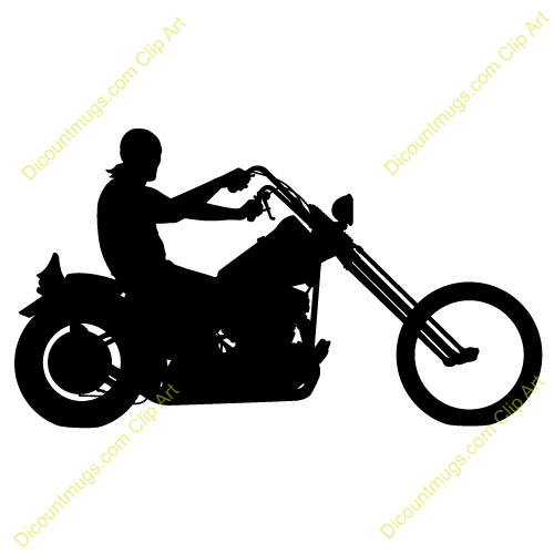 Tribal Motorcycle Clipart Cli - Biker Clip Art