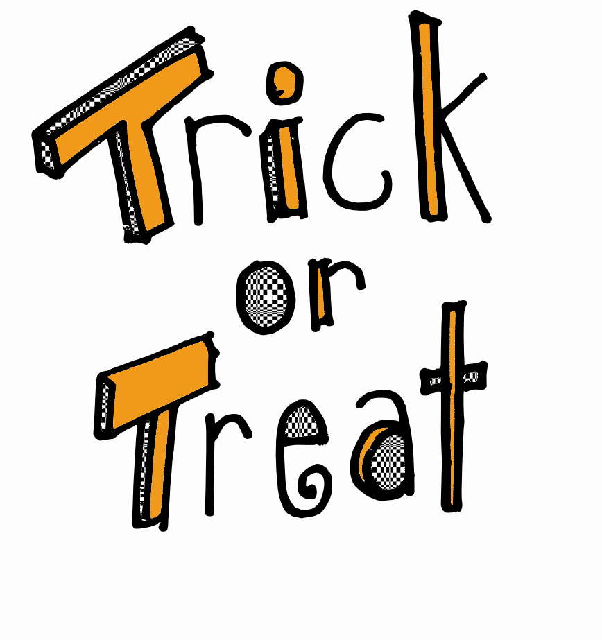 Halloween trick or treating .