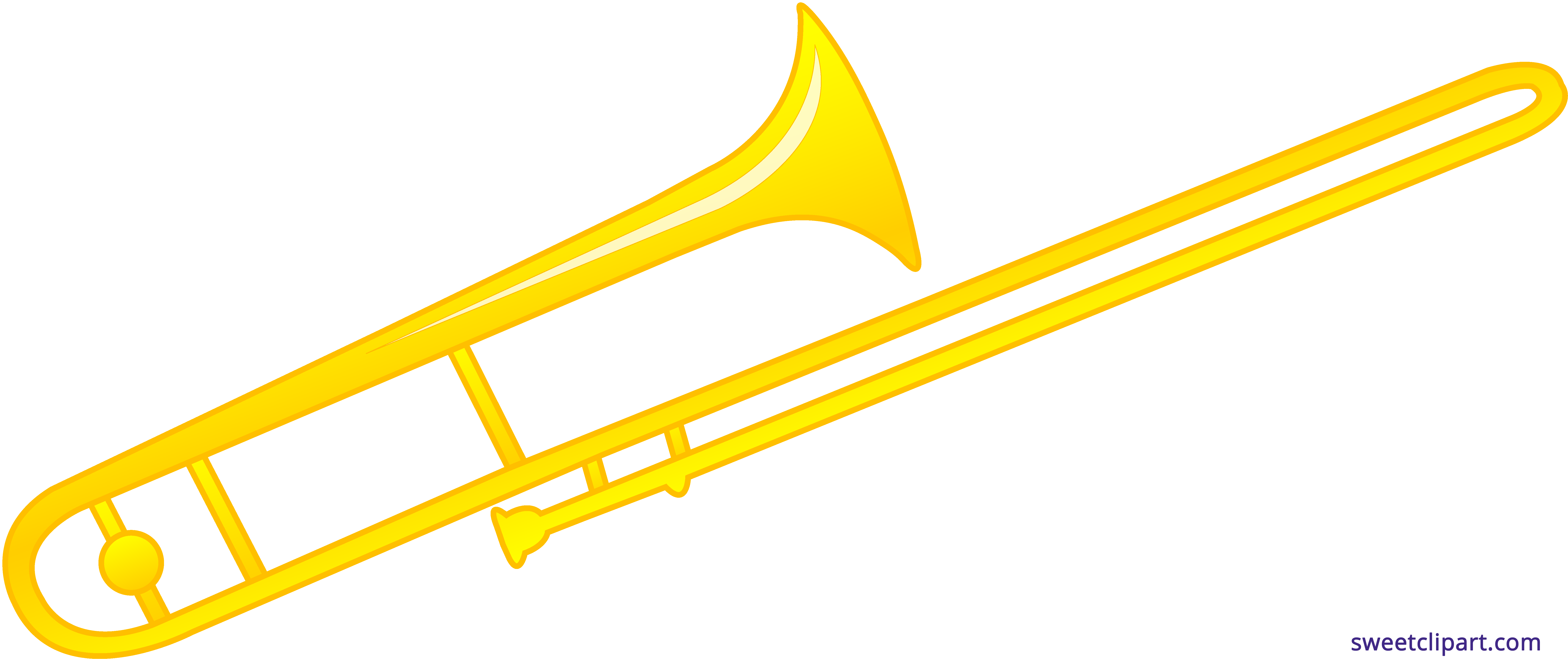 Trombone Clipart - Trombone Clipart