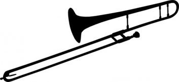 (RF) Trombone Clipart