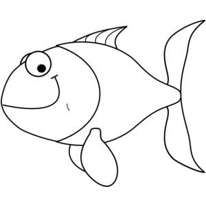 Tropical fish clip art black and white free .