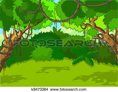 Elf In The Forest Clipart Vec