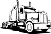 Truck u0026middot; Truck - 18 Wheeler Clip Art