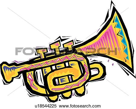 Trumpet - Clipart Trumpet