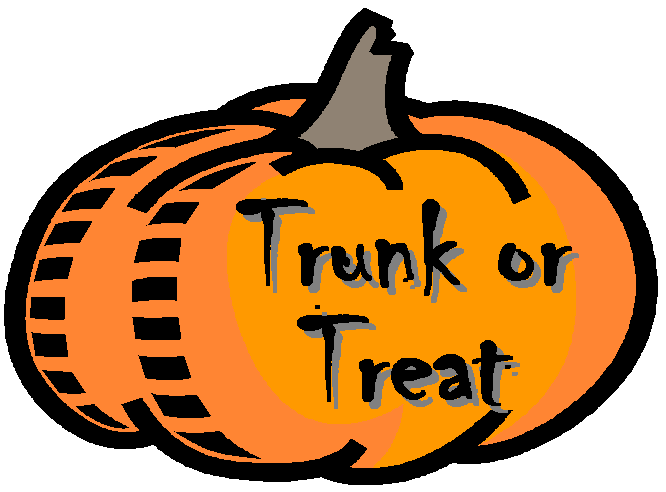 Trunk Or Treat Black And Whit - Trunk Or Treat Clipart