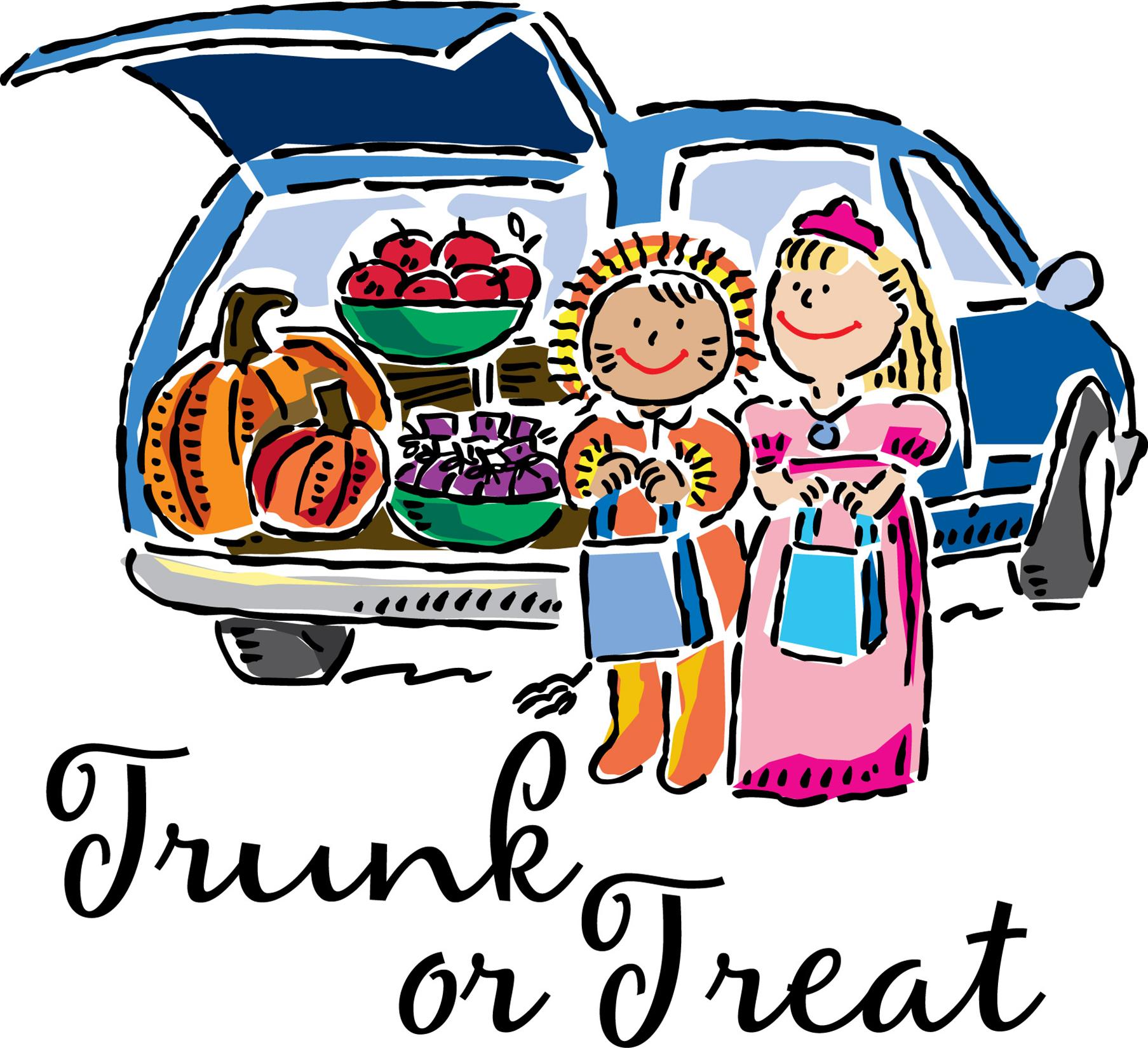 Free trunk or treat clipart h