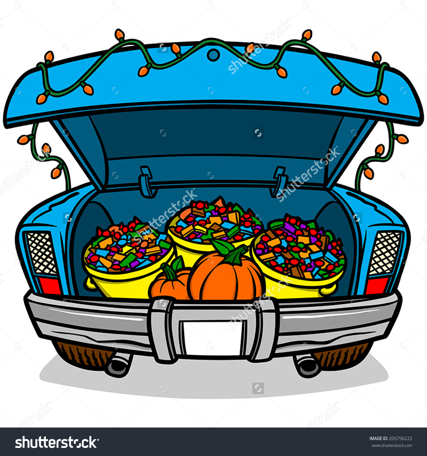 Trunk Or Treat Candy Clipart 