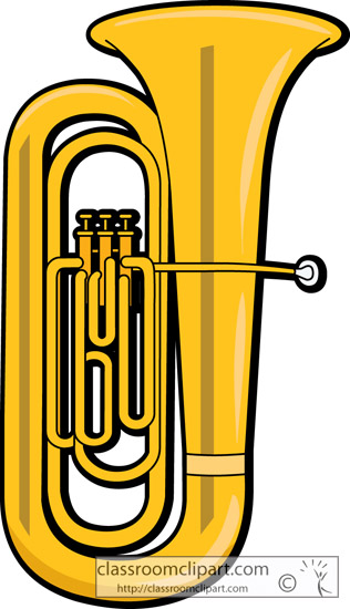 Tuba Clip Art. Tuba musical i