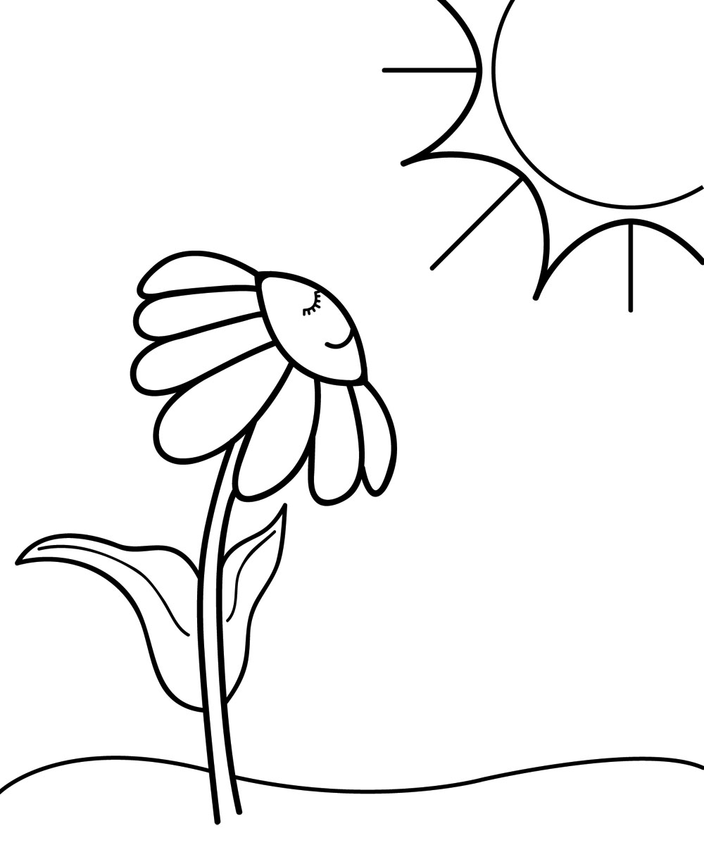 Tulip Clip Art u0026middot; w - Spring Clip Art Black And White