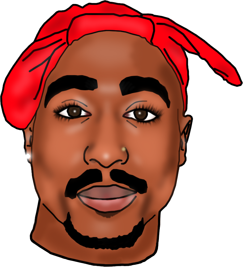2Pac, Tupac Shakur PNG - Tupac Shakur Clipart