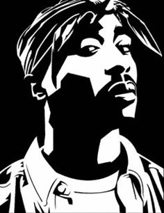 2PAC TUPAC Vinyl Home Decor Wall Decal Sticker 12x15 by StickzOut