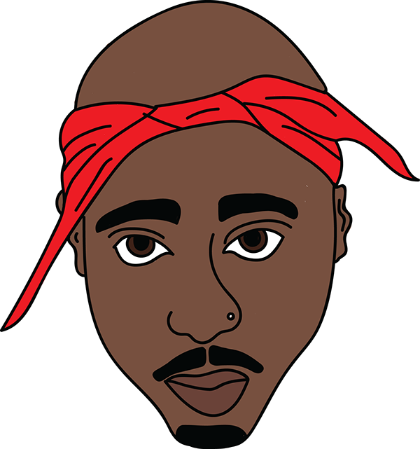 Download and use 2pac PNG Picture