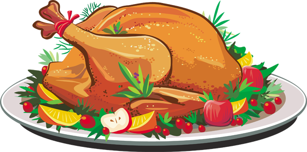 turkey dinner clipart - Thanksgiving Dinner Clipart