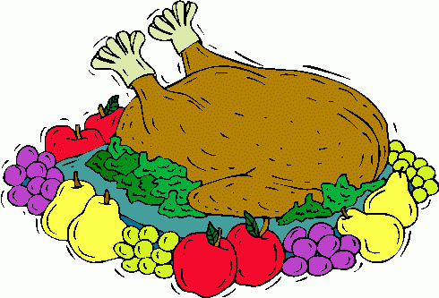 Turkey Clip Art - Cooked Turkey Clipart