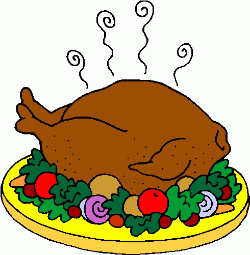 Turkey Clip Art - Cooked Turkey Clipart
