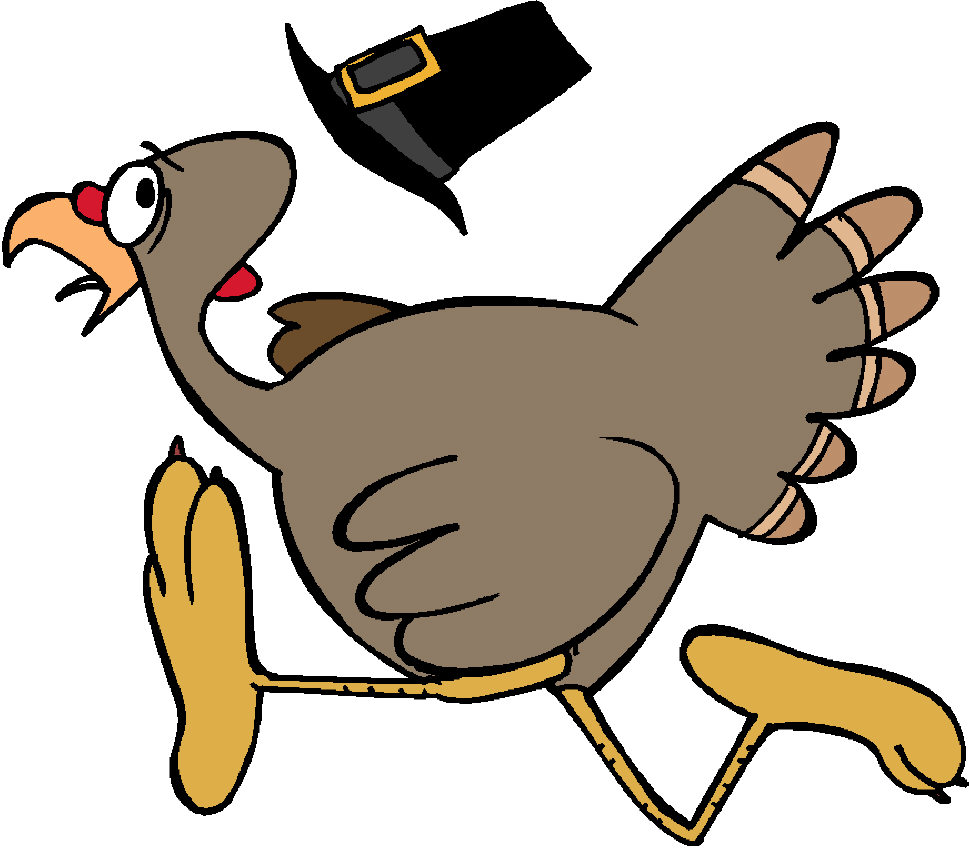 Funny Turkey Chicken - Cartoo