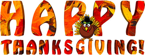 Happy Thanksgiving Clipart. H