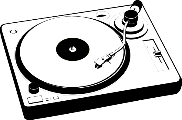 turntable clipart