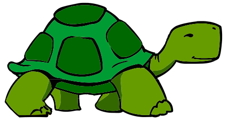 Turtle clip-art.