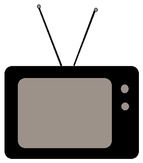 tv clipart