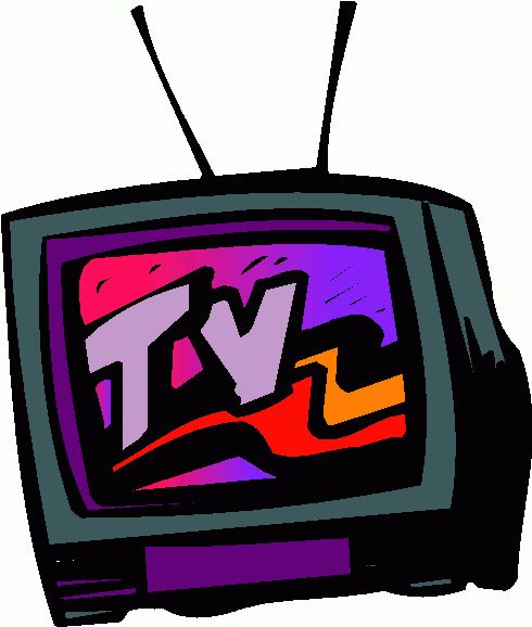 Old Tv Shows Clipart #1