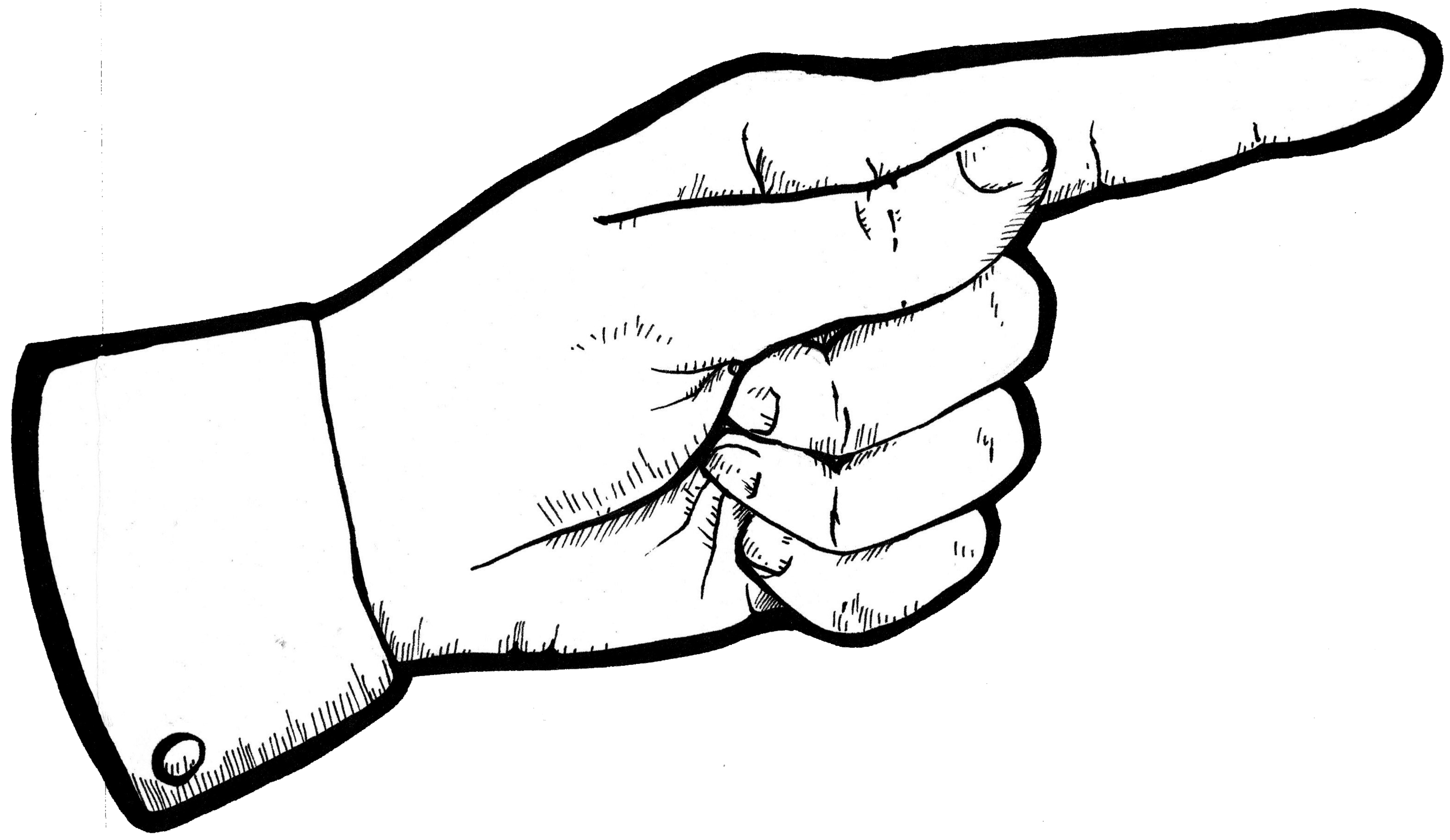 Two Finger Clipart - Finger Clip Art