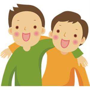 Two friends clipart free clip art image image