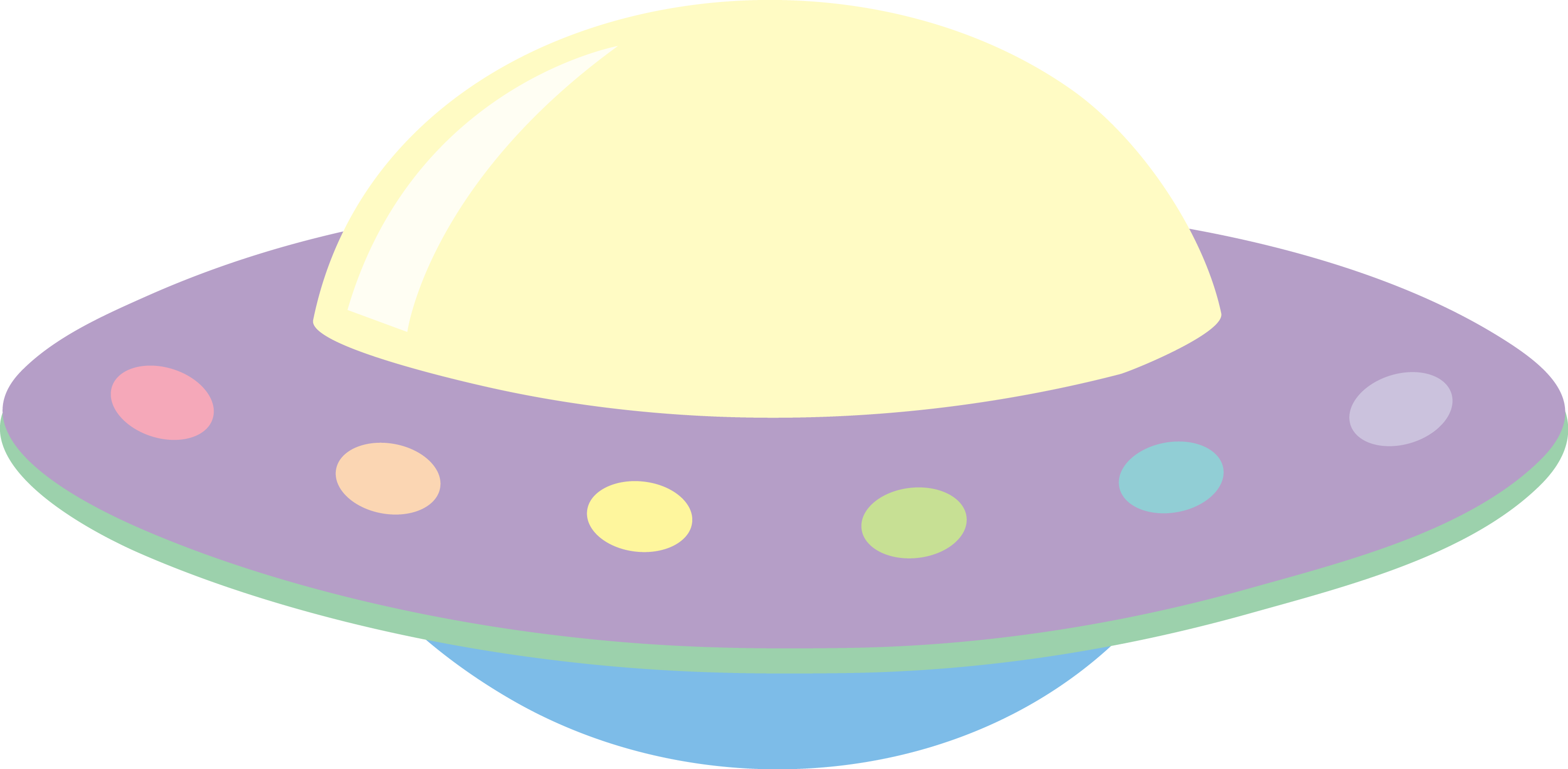 Ufo and alien clipart - .