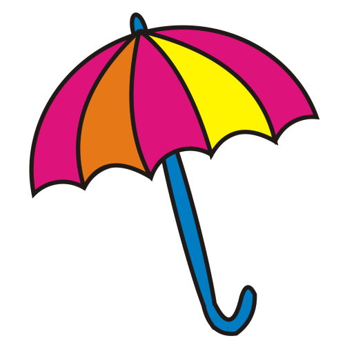 Free Red Umbrella Clip Art