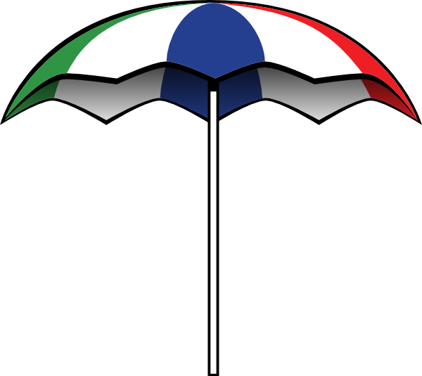 Umbrella clip art - vector cl - Beach Umbrella Clipart