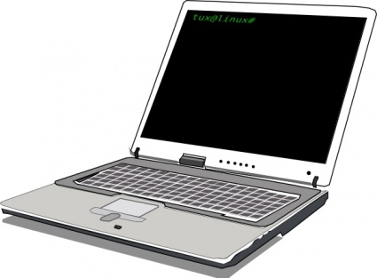 Umid Mini Notebook Computer . - Free Clip Art Computer